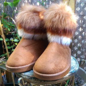 Faux Fur Ankle Boots